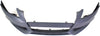 Front Bumper Cover Primed For 2009-2012 Audi A4 Without S-Line Pkg With Headlight Washer Holes Sedan Replacement REPA010306P
