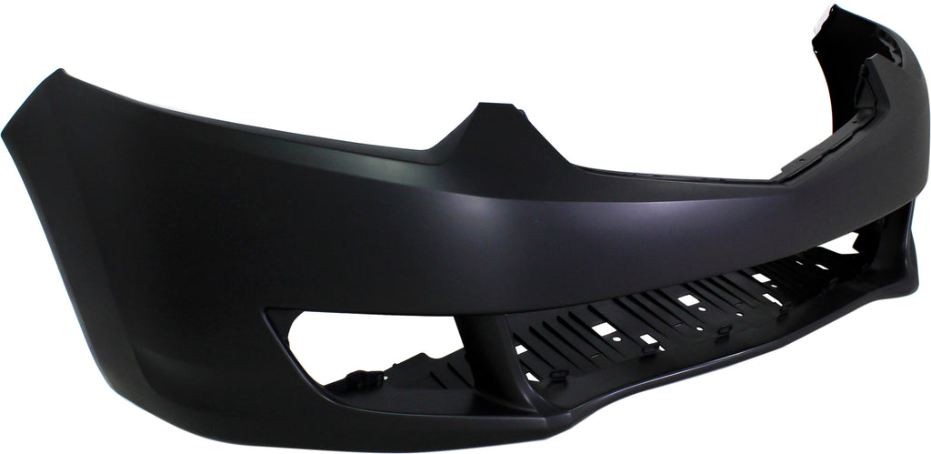 Front Bumper Cover Primed For 2009-2010 Acura TSX Without Headlight Washer and Parking Aid Snsr Holes CAPA Replacement REPA010307PQ