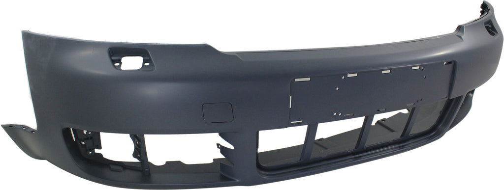 Front Bumper Cover Primed For 2003-2005 Audi A4 | S4 With Headlight Washer Holes Without Parking Aid Sensor Holes Replacement REPA010329P