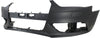 A4 13-16 FRONT BUMPER COVER, Primed, w/o S-Line Pkg, w/ Headlight Washer Holes, w/o Warning System