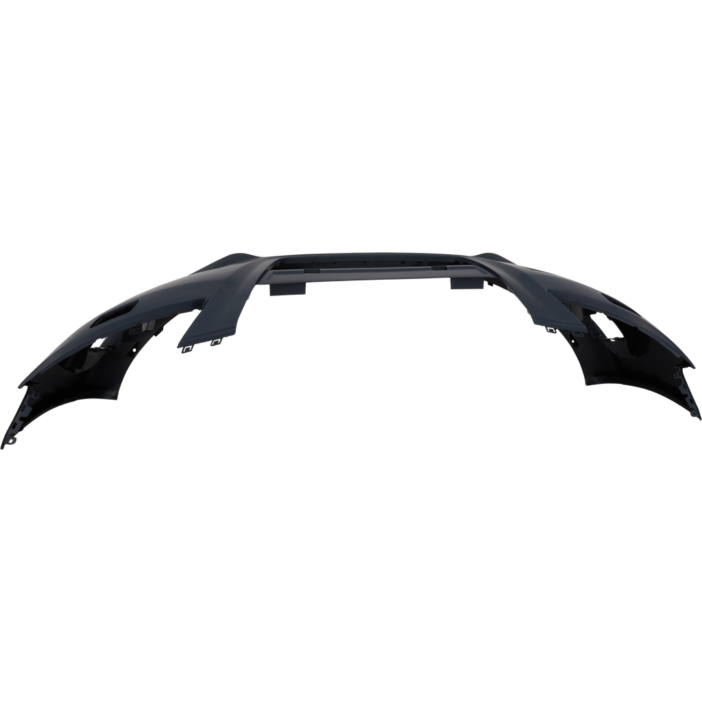 Front Bumper Cover Primed For 2009-2013 Audi A3 Without Sport Pkg With Headlight Washer Holes and Parking Aid Snsr Holes Replacement REPA010340P