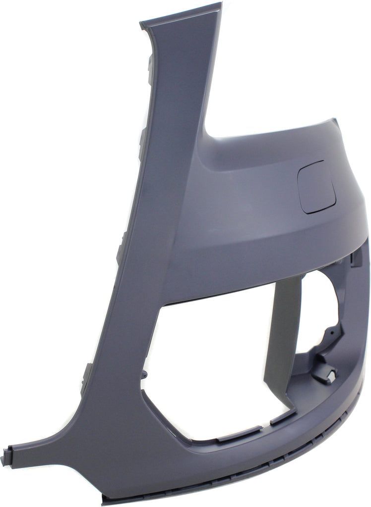 Q5 09-12 FRONT BUMPER COVER LH, Primed, w/o S-Line Pkg, w/o Parking Aid Snsr Holes