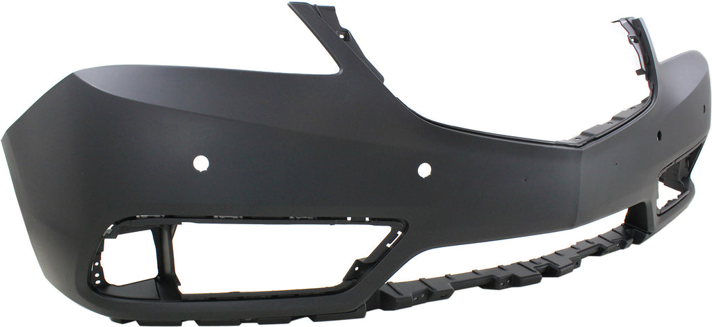 Front Bumper Cover Primed For 2014-2016 Acura MDX With Parking Aid Sensor Holes and Adaptive Cruise Control Replacement REPA010349P