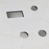 TSX 09-14 FRONT REINFORCEMENT, Aluminum - CAPA