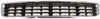 A4 02-05 FRONT BUMPER GRILLE, Center, Chrome Shell/Ptd-Black Insert
