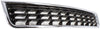 A4 02-05 FRONT BUMPER GRILLE, Center, Chrome Shell/Ptd-Black Insert