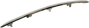 A6/Quattro/S6 09-11 FRONT BUMPER MOLDING LH, Chrome, ABS
