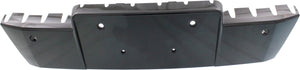 Q5 13-16 FRONT LICENSE PLATE BRACKET, Painted-Black, w/ Sensor Holes, Hybrid Model - CAPA