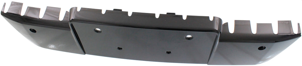 Q5 13-16 FRONT LICENSE PLATE BRACKET, Painted-Black, w/ Sensor Holes, Hybrid Model - CAPA