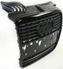 A4 / A4 QUATTRO 05-08 GRILLE, Black Shell and Insert, w/o S-Line Package