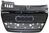 A4 / A4 QUATTRO 05-08 GRILLE, Black Shell and Insert, w/o S-Line Package