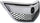RDX 13-15 GRILLE, Chrome Shell/Painted Black Insert, w/ Chrome Upper Bar