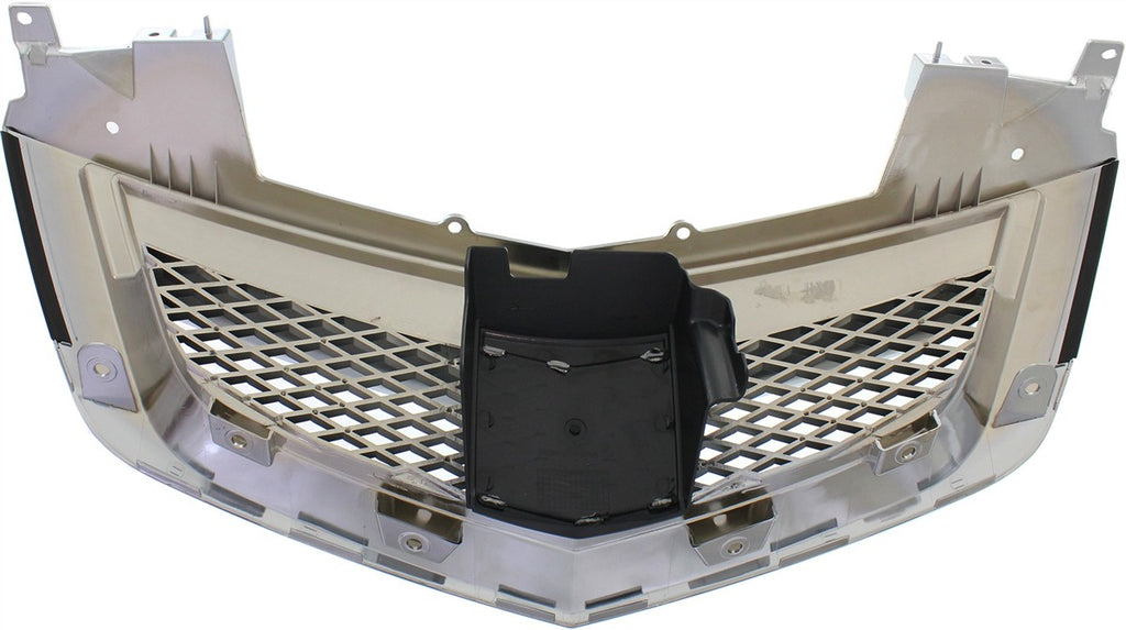 MDX 10-13 GRILLE, Painted Silver Shell and Insert, w/ Upper Bar, w/ Advance Package Model