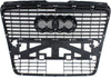 A6/S6 09-11 GRILLE, Chrome Shell/Painted Gray Insert