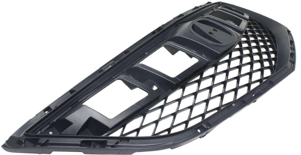 RDX 13-15 GRILLE, Textured Dark Gray Shell and Insert, w/ Upper Bar - CAPA