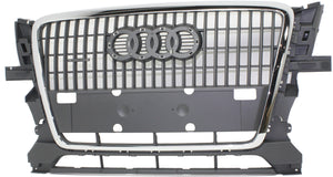 Q5 11-12 GRILLE, Chrome Shell/Primed Gray Insert, 2.0L Eng