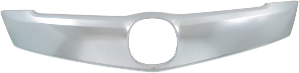 TLX 15-17 GRILLE MOLDING, Upper, ABS, Satin Nickel Blue, w/ Adaptive Cruise Control
