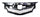 TL 09-11 GRILLE FRAME, Black - CAPA