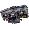 A4 02-05/S4 02-02 HEAD LAMP LH, Lens and Housing, Halogen