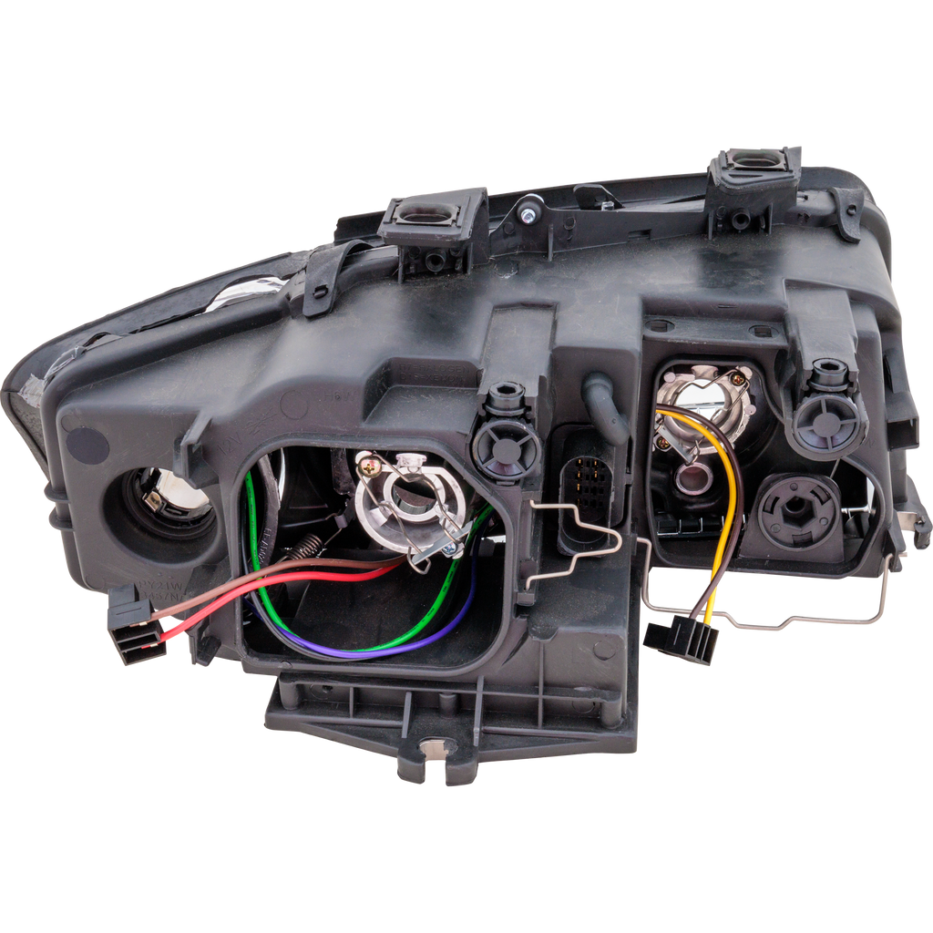 A4 02-05/S4 02-02 HEAD LAMP LH, Lens and Housing, Halogen