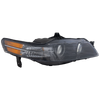 TL 07-08 HEAD LAMP RH, Lens and Housing, Type-S Model