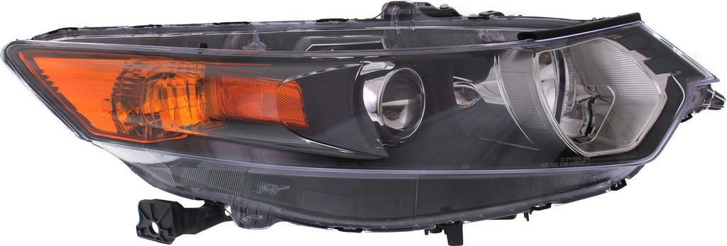 TSX 09-14 HEAD LAMP RH, Lens and Housing, HID, w/o HID Kit, Sedan/Wagon