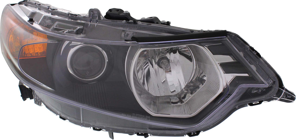 TSX 09-14 HEAD LAMP RH, Lens and Housing, HID, w/o HID Kit, Sedan/Wagon
