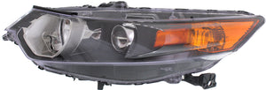 TSX 09-14 HEAD LAMP LH, Lens and Housing, HID, w/o HID Kit, Sedan/Wagon