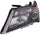 MDX 10-13 HEAD LAMP LH, Lens and Housing, w/ Advance Package