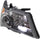 MDX 07-09 HEAD LAMP RH, Lens and Housing, HID, w/o HID Kit, w/ Technology Package