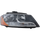 A3 09-13 HEAD LAMP RH, Assembly, Halogen