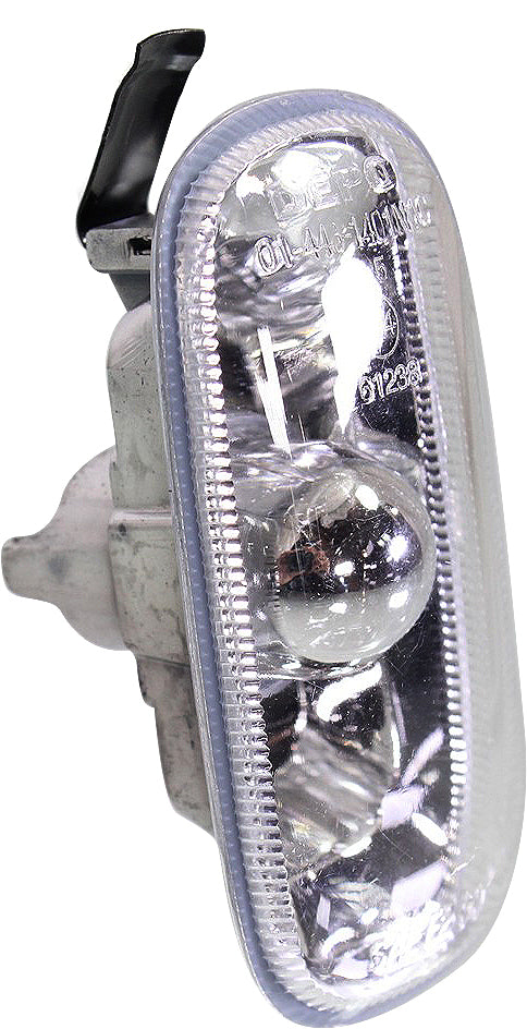 A4 02-09 FRONT SIDE MARKER LAMP RH=LH, Side Repeater, Fender Mounted