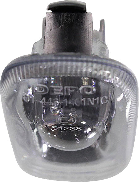 A4 02-09 FRONT SIDE MARKER LAMP RH=LH, Side Repeater, Fender Mounted