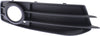A3 09-13 FRONT FOG LAMP MOLDING RH, Black, w/ Black Trim, w/ Sport Pkg