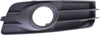 A3 09-13 FRONT FOG LAMP MOLDING RH, Black, w/ Black Trim, w/ Sport Pkg