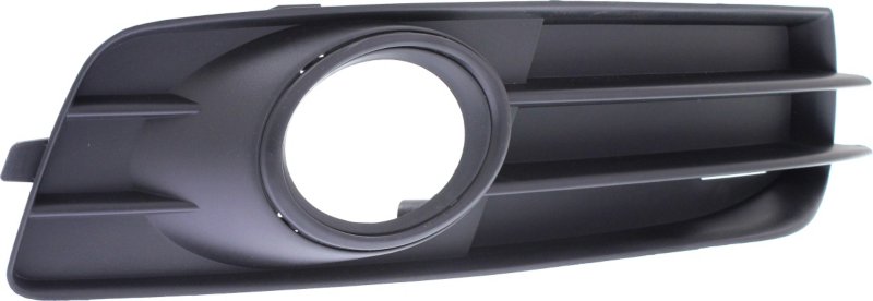 A3 09-13 FRONT FOG LAMP MOLDING RH, Black, w/ Black Trim, w/ Sport Pkg