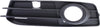 A3 09-13 FRONT FOG LAMP MOLDING LH, Black, w/ Black Trim, w/ Sport Pkg