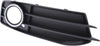 A3 09-13 FRONT FOG LAMP MOLDING RH, Black, w/ Chrome Trim, w/ Sport Pkg