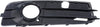 A3 09-13 FRONT FOG LAMP MOLDING LH, Black, w/ Chrome Trim, w/ Sport Pkg