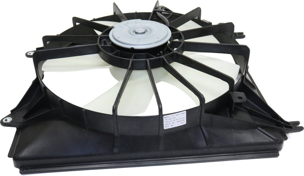 RDX 07-09 RADIATOR FAN ASSEMBLY, LH, Single Fan