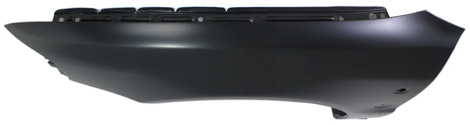 A4 97-97 FRONT FENDER LH, Primed, w/ Side Lamp Hole, Mark Hole and Molding Hole