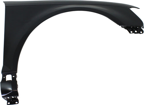A3 09-13 FRONT FENDER RH, Primed, Steel, w/o Side Marker Light Holes - CAPA