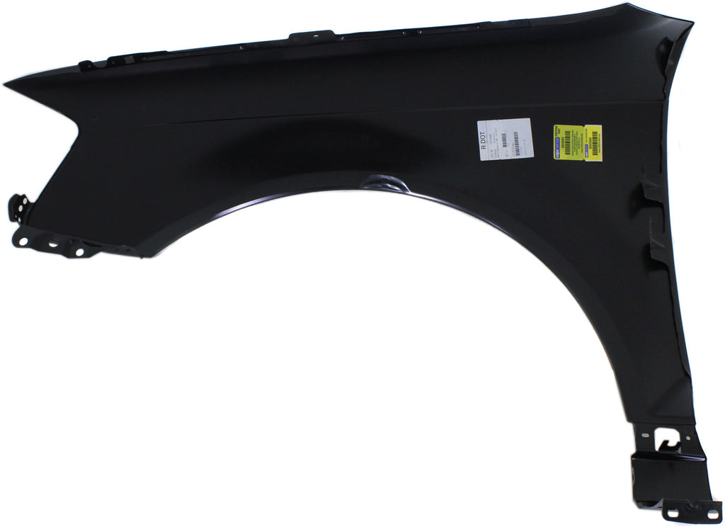 A3 09-13 FRONT FENDER RH, Primed, Steel, w/o Side Marker Light Holes - CAPA