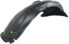 A6/S6 12-17 FRONT FENDER LINER RH, Rear Section, Polyethylene, Injection Form, To 6-6-16