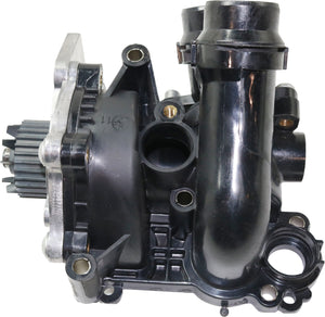 A3 08-13/Q3 15-18 WATER PUMP, Assembly, w/ Thermostat, 4 Cyl, 2.0L eng.