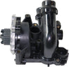 A3 08-13/Q3 15-18 WATER PUMP, Assembly, w/ Thermostat, 4 Cyl, 2.0L eng.