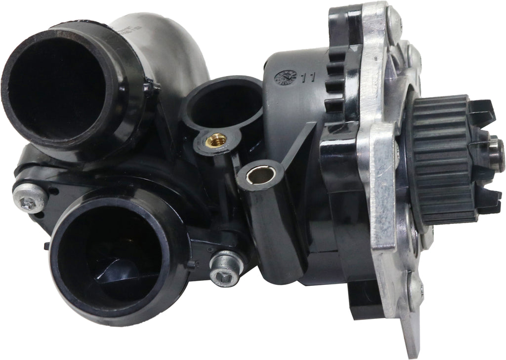 A3 08-13/Q3 15-18 WATER PUMP, Assembly, w/ Thermostat, 4 Cyl, 2.0L eng.