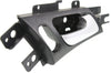 TL 04-08 FRONT INTERIOR DOOR HANDLE RH, Satin Chrome Lever + Black Housing, w/o Power Switch
