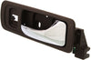 ACURA RL 96-04 FRONT INTERIOR DOOR HANDLE RH, Chrome Lever+Dark Brown Housing (Taupe), Plastic+Small Metal