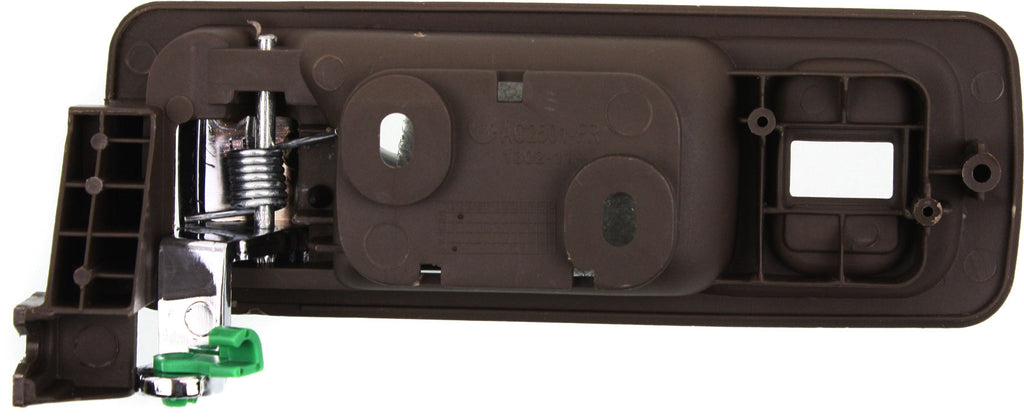 ACURA RL 96-04 FRONT INTERIOR DOOR HANDLE RH, Chrome Lever+Dark Brown Housing (Taupe), Plastic+Small Metal